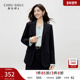 正装 秋水伊人黑色西装 收腰西服职业装 短款 外套女2026年春季 新款