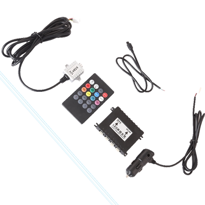 新蒙迪欧氛围灯车内中控装饰改装