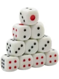 Dice Big Bar Ktv Nightclub Supplies Shake Shake Rounded Engle Sieve Sbrics Dice Cuce Chaking Mighty Red Black Spots