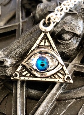 alchemy上帝之眼灵性哥特项链
