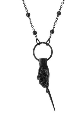 神秘手掌朋克暗黑哥特项链
