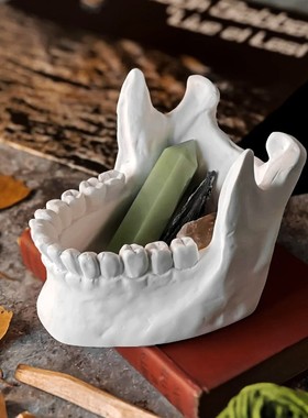 KILLSTAR暗黑哥特OSSUARY CATCH ALL人骨教堂骷髅个性下颌骨碗