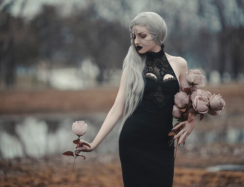 KILLSTAR暗黑维多利亚紫连衣裙