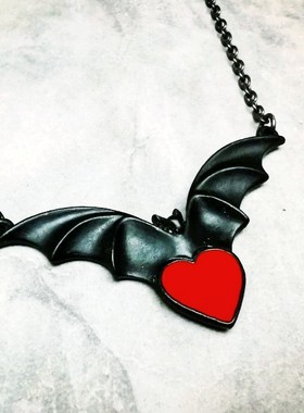 英国Alchemy Gothic P920 SOMBRE DESIR阴暗蝙蝠摇滚朋克哥特项链