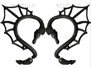 东欧RESTYLE暗黑哥特DRAGON EARCUFF维京神话摇滚朋克龙绕耳耳饰