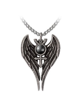 Alchemy Angel of Mercury P993 水星天使暗黑朋克风天使翅膀吊坠
