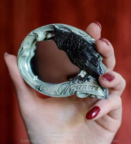 英国A牌暗黑乌鸦哥特化妆镜