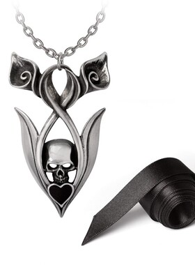 Alchemy英国A牌P971 Eternal Peace永寂骷髅暗黑哥特亚文化项链