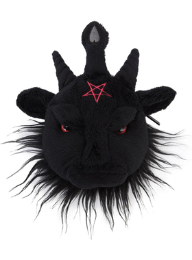 Killstar暗黑哥特亚文化Dark Lord巴佛灭立体毛绒巴风特零钱包