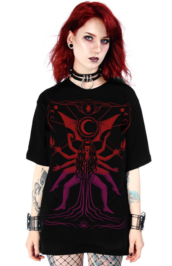 RESTYLE暗黑哥特亚文化T恤