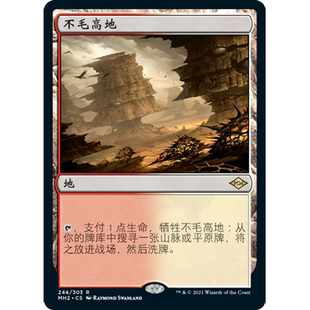 MH2 244 不毛高地 Arid Mesa 万智牌 闪 R