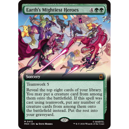 MSH 413 世上最强英雄联盟 Earth's Mightiest Heroes 闪 宽画 M
