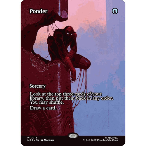 MAR 13 沉思 Ponder 万智牌 闪 M
