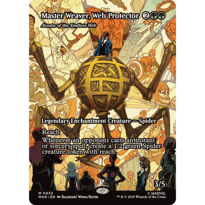 MAR 32无尽缠丝阿拉斯塔 Arasta of the Endless Web 万智牌 闪 M