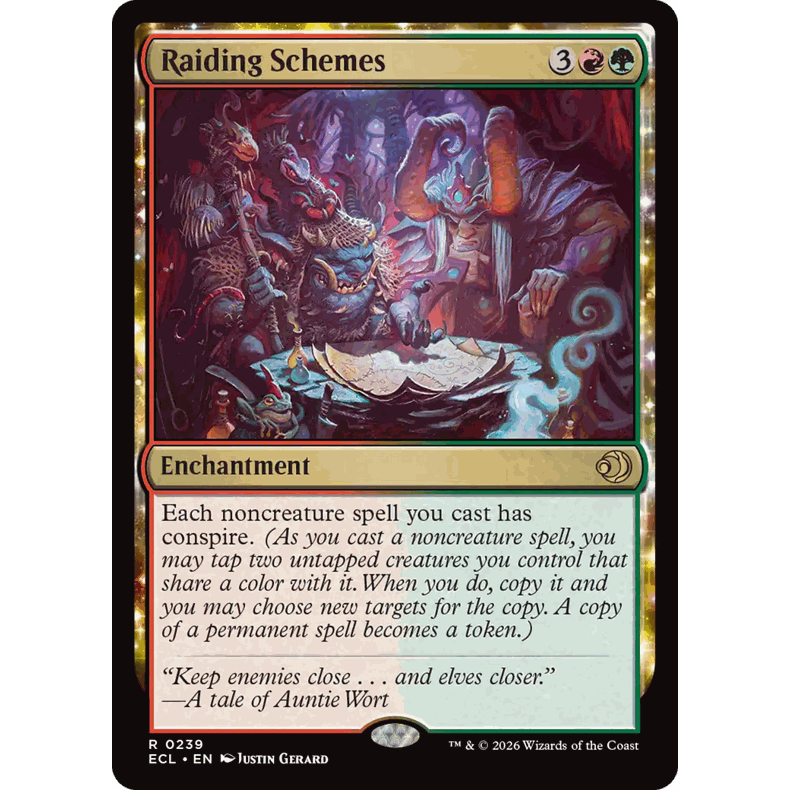 ECL 239 突击计略 Raiding Schemes 万智牌 闪 R
