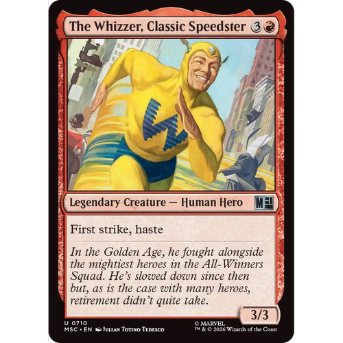 MSC 710 古典极速者风速侠 The Whizzer 万智牌 速战 闪 U