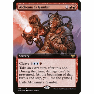 VOW 374 炼金术士的计策 Alchemist's Gambit 万智牌 闪 R 扩画