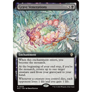 ECC 29 往生敬奉 Grave Venerations 万智牌 闪 R 扩画