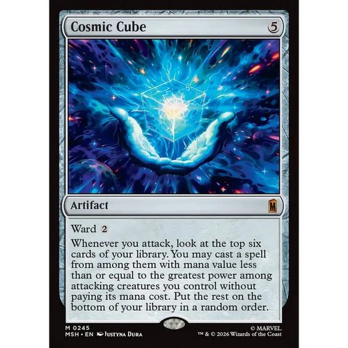 MSH 245 宇宙魔方 Cosmic Cube 万智牌 闪 M