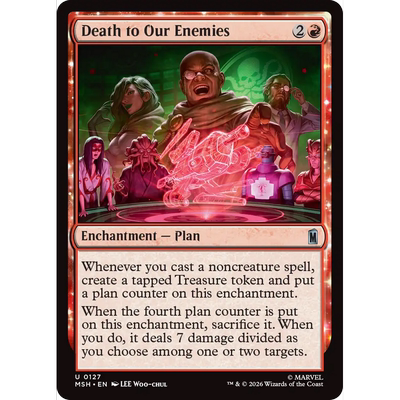 MSH 127 敌人必亡 Death to Our Enemies 万智牌 闪 U