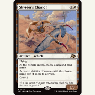 【聚点】万智牌 DFT 空先知战车 R 闪