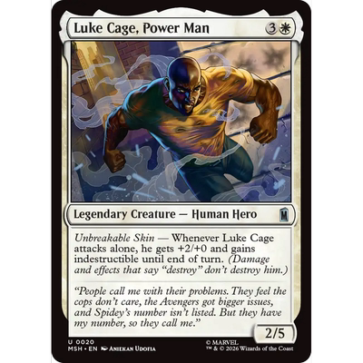 MSH 20 神力侠路克·凯吉 Luke Cage, Power Man 万智牌 闪 U