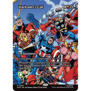 MAR 96 战领召令 Warleader's Call 万智牌 闪 M