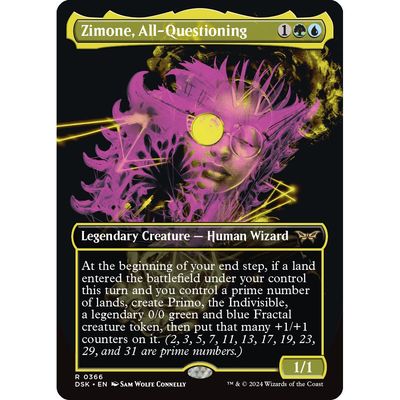 【聚点】万智牌 DSK 好问琦梦 R 闪 异画