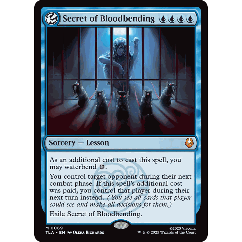 TLA 69 截血术奥秘  Secret of Bloodbending  万智牌 闪 M