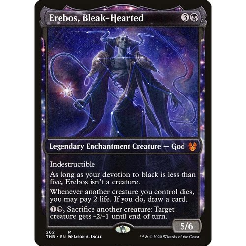 THB 262 冥黯厄睿柏斯 Erebos, Bleak-Hearted 万智牌 闪 M 异画