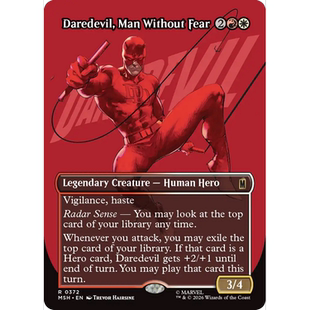 MSH 372 无惧侠客夜魔侠 Daredevil 闪 角色 异画 R