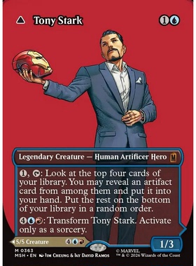 MSH 363 托尼·史塔克 Tony Stark   闪 角色 异画 M