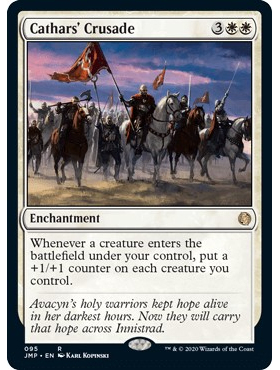 JMP 95 护教军圣战 Cathars' Crusade 万智牌 闪 R