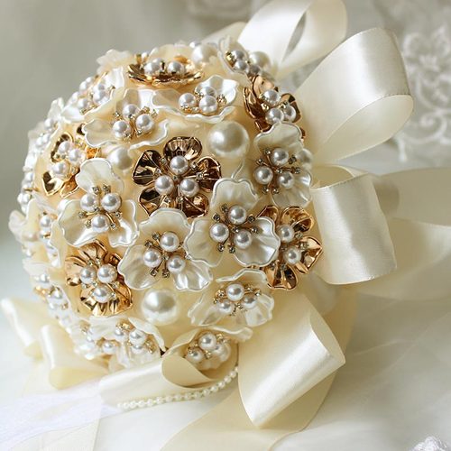 diy高端珍珠结婚礼物法式婚礼物