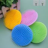 洗头刷发廊洗头梳养发中心梳子圆形洗头清洁保健按摩梳家庭洗头梳