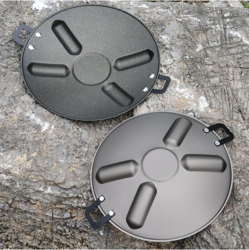 韩式高品质户外多功能麦饭石烤锅煎锅韩式烤肠烤肉牛排煎锅烤盘U3