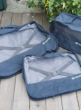 4S定制高品质阳离子牛津布旅行收纳袋分类收纳内衣裤三件套