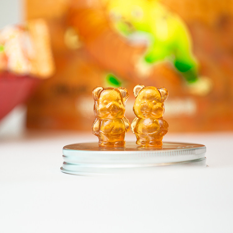 长白山山货人参果汁软糖果肉糖果味小熊水果糖年货喜糖零食100g