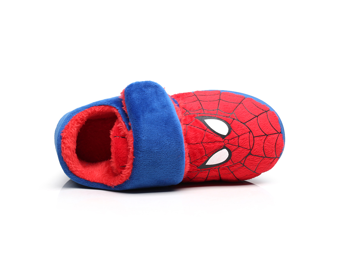 Chaussons enfants en suède pour hiver - semelle caoutchouc - Ref 1024332 Image 4