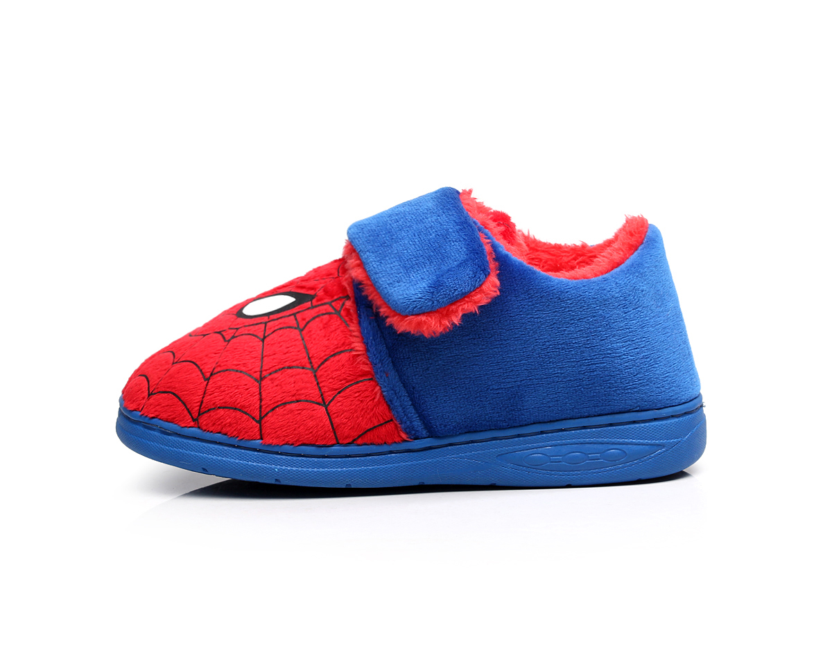 Chaussons enfants en suède pour hiver - semelle caoutchouc - Ref 1024332 Image 3