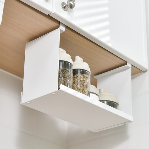 创意悬挂设计橱柜下收纳免打孔