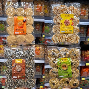 香港代购泰国进口Thong Ampai原味/香辣肉松/坚果味/黑白芝麻米通