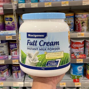 澳洲美可卓蓝胖子奶粉儿童中老年成人学生孕妇高钙低脂牛奶粉1kg