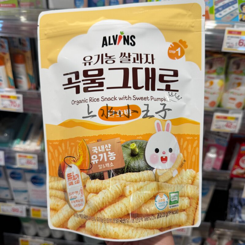 大米饼ILDong宝宝儿童磨牙饼干