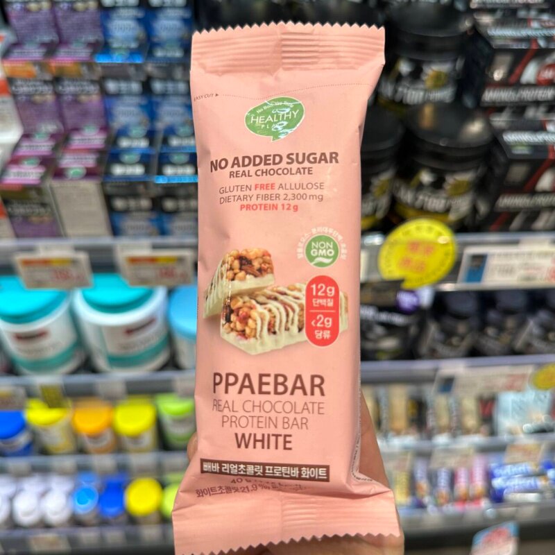 Oliveyoung热卖PPAEBAR高蛋白质能量棒饱腹抗饿低卡路里无蔗糖