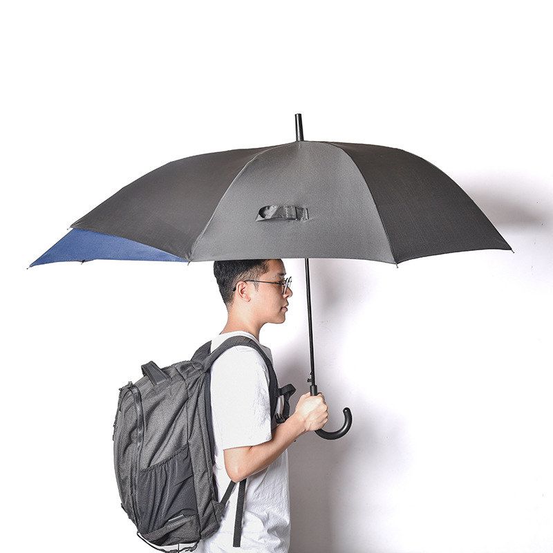 偏心伞不规则伞自动伸缩背包伞加长伞面创意超大个性晴雨两用
