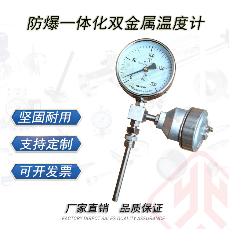 防爆一体化双金属温度计WSSP-411