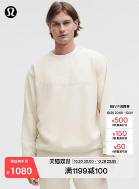 Steady State 男士圆领卫衣 *文字徽标丨lululemon丨LM3FVES
