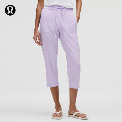 Pull-On 女士松紧腰锥形裤腿中腰中长裤 23 丨lululemon丨LW6CUXS