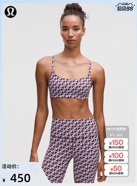 Wunder Train女士细肩带Y型剪裁运动内衣A/B丨lululemon丨LW2DX1S
